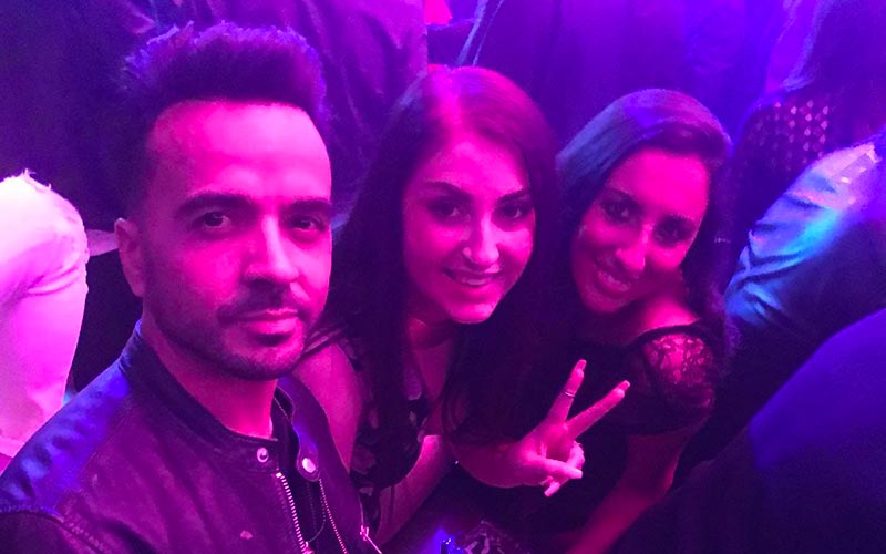 Universal Records VIP Party:  Viola & Pamela celebrate the victory of ‘Despacito’ with Luis Fonsi