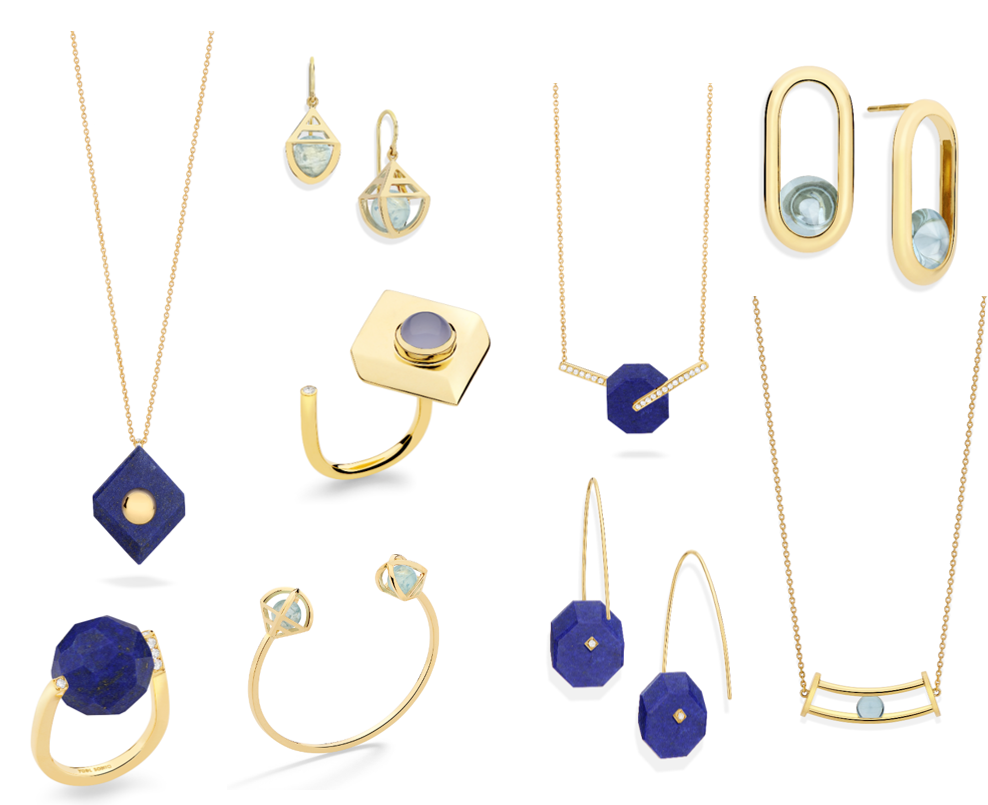 Embrace the January Blues with these unique designs from Yael Sonia